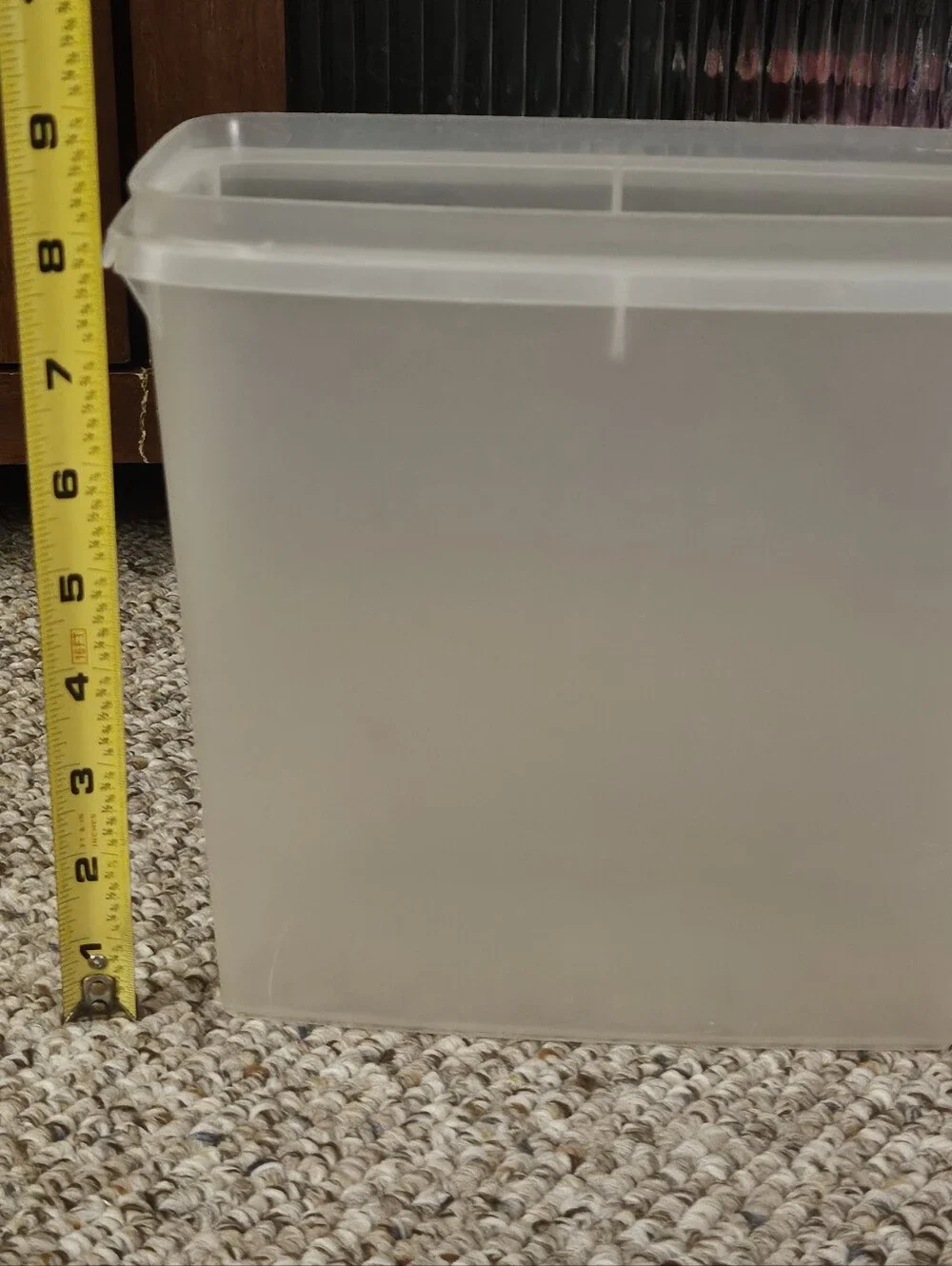 Tupperware Cereal Keeper 3 Quart Storage Container No Lid 469-20